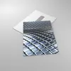 Bilder auf glas - Einteilig - Metall Matte Chrom Aluminium Produktbild-Vorschau 2