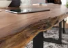 MASSIVMOEBEL24 | Plateau 120x90cm - Bois d'acacia laqué Voir les images du produit 2