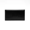 A black wallet is shown against a white background. Produktbild-Vorschau