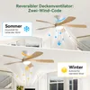 Sofucor Deckenventilator, 132 cm, mit Beleuchtung und Produktbild-Vorschau 4
