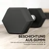 HOMCOM Hexagon Kurzhanteln Gusseisen Hanteln Griff Produktbild-Vorschau 4