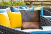 MuchoWow® Outdoor Kissen - Abstrakt - Gold - Design - 50x50 Produktbild-Vorschau 4
