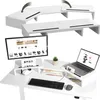 tectake® Monitorständer Bozen 3-teilig, breitenverstellbar, Produktbild-Vorschau 1