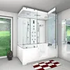 Kombination Badewanne Dusche K88-WS-EH-C-EA Duschtempel Produktbild-Vorschau 1