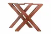 Esstisch Akazie nussbaumfarben 200x100 cm X-Holzgestell Produktbild-Vorschau 5