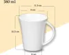 Tazze Wilmax 380 ml in porcellana bianca, set da 4 Anteprima dell’immagine prodotto 3