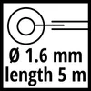 Einhell Rasentrimmer Ersatzfadenspule GE-CT 18/28 Produktbild-Vorschau 2