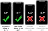 Ochranná fólie na ochranu soukromí pro iPhone 13 sklo Náhled obrázku produktu 3