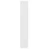 A tall, white cabinet shown from the side against a white background. Voir les images du produit