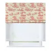 Dekoria Doppelraffrollo Duo, creme- rot, 110 x 150 cm Produktbild-Vorschau 3