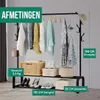 Avalo Industrieel Kledingrek - Metaal - 110x33x150 CM - Productafbeelding-voorbeeld 15