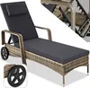 TecTake 404589, Šedá, Hnědá, Polyester, Kov, 120 kg, 15 kg Náhled obrázku produktu 2