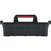 A black tool carrier with a red handle is shown against a white background. Anteprima dell’immagine prodotto
