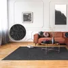 Teppich Wohnzimmer Schlafzimmer Kurzflor Waschbar Melierte Produktbild-Vorschau 1