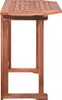 vidaXL Tavolo da bistrot 90x50x75 cm in legno massiccio di Anteprima dell’immagine prodotto 11