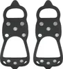 A pair of black shoe spikes with silver studs, shown against a white background. Podgląd zdjęcia produktu