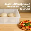 Pizzaballenbox mit Deckel – stabile Pizzateigbox 30x40x7,5 Produktbild-Vorschau 4