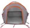 vidaXL Autozelt 200 x 170 x 170 cm Grau und Orange Produktbild-Vorschau 4