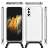 NALIA Klare Handy Hülle mit Kette für Samsung Galaxy S21, Produktbild-Vorschau 7