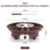 Mini-Schokoladenschmelztiegel, elektrisch, Produktbild-Vorschau 2