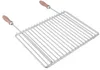 Griglia in acciaio inox con larghezza regolabile 40-55x30cm Anteprima dell’immagine prodotto 1