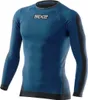SIXS Langarm Funktionsshirt TS2 schwarz-petrol 3XL/4XL Produktbild-Vorschau 1