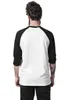 Urban Classics TB366 | Contrast 3/4 Sleeve Raglan Tee S bis Produktbild-Vorschau 18