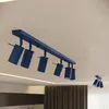 Plafond RING 6L ultramarin 6xGU10 10W Stahl 16x6x118cm Produktbild-Vorschau 12
