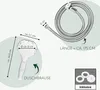 kit doccia bremermann con doccetta in acciaio inox da 1,75 Anteprima dell’immagine prodotto 6