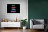 MuchoWow® Gerahmtes Poster Gaming - Led - Zitat - Eat sleep Produktbild-Vorschau 6