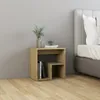 vidaXL Nachttisch Sonoma-Eiche 40x30x40 cm Holzwerkstoff Produktbild-Vorschau 2