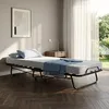 Letto pieghevole con materasso e doghe in microfibra Anteprima dell’immagine prodotto 2