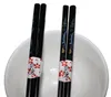 045 Essstäbchen Geschenkset 5 Paar aus Bambus mit Dekor Produktbild-Vorschau 3