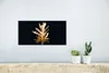 MuchoWow® Poster Blätter - Gold - Herbst - Natur - Luxus Produktbild-Vorschau 5