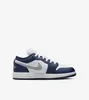 Jordan 1 Low Midnight Navy Wolf Grey (GS) - EU 38.5 Produktbild-Vorschau 4