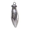 Christbaumkugelset in Zapfen-Form, 16er Set | Glas, Silber, Produktbild-Vorschau 4