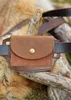 Leder Gürteltasche Portemonnaie, Used-Look, Schwarz Produktbild-Vorschau 4