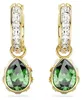 SWAROVSKI Damen Drop-Ohrringe Grün CHROMA:PE MINI HOOP Produktbild-Vorschau 1
