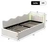INONEFT Polsterbett Schlafsofa 90x200 mit Hydraulischer Produktbild-Vorschau 7