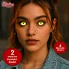 Zoelibat Eyecatcher Sclera 6 Monats-Kontaktlinsen Black Produktbild-Vorschau 5