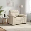 vidaXL Poltrona 100x81x84 cm Lino Anteprima dell’immagine prodotto 2