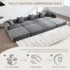 Modulares Familiensofa mit Stauraum 270x180x64cm, Produktbild-Vorschau 7