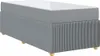 vidaXL Bettrahmen Hellgrau 100 x 200 cm Stoff Produktbild-Vorschau 7