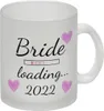 Bride loading Tasse Kaffeetasse 2022 mit rosa Herzen Produktbild-Vorschau 1