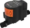A black DC booster pump with orange and white labels. Náhled obrázku produktu