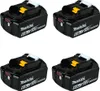 Pack mit 4 baterías MAKITA BL1860 (18V - 6,0 Ah) Produktbild-Vorschau 1