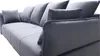 Schlafsofa Sofa 3-Sitzer SADIE Stoff Element Braun Produktbild-Vorschau 5