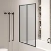 Sprchový paravan Jayseuw 100 x 140 cm  Skladací paravan k Náhľad obrázku produktu 7