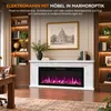 HOMAVO 50 Zoll Elektrokamin mit Schrank 1000/2000 W Produktbild-Vorschau 2
