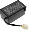 A black lithium-ion battery pack with a wire and connector. Náhled obrázku produktu